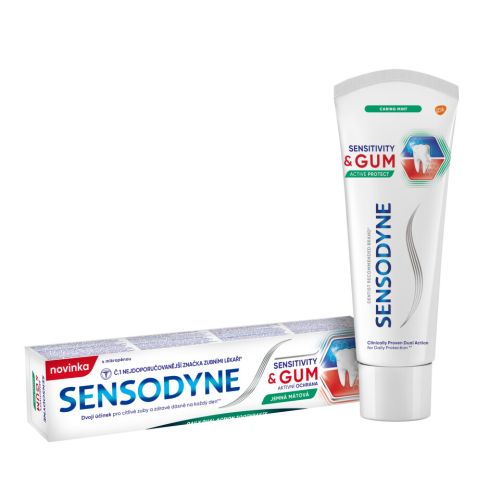 Sensodyne zubn� pasta Sensitivity & Gum jemn� m�tov� 75 ml Sensodyne zubn� pasta Sensitivity & Gum jemn� m�tov� 75 ml